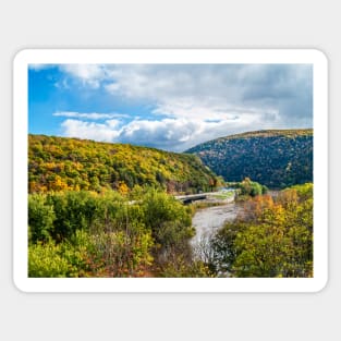 Scenic Delaware Water Gap Sticker